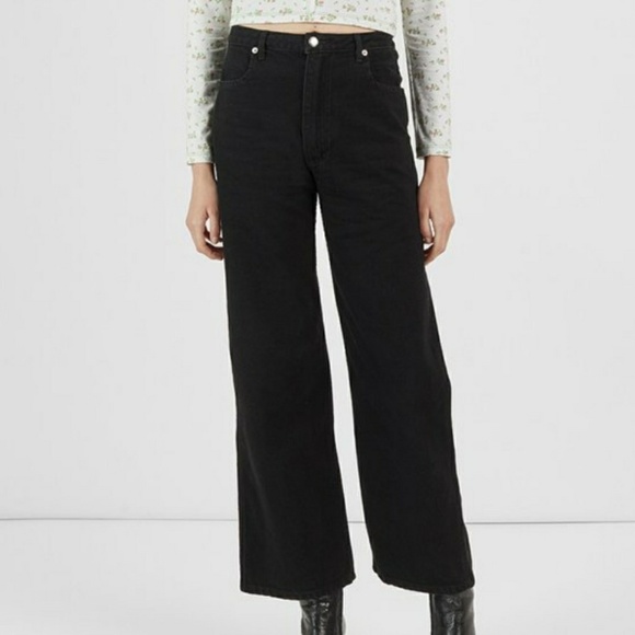 eckhaus latta wide leg jean
